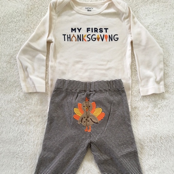 carter's my first thanksgiving outfit